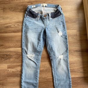 Madewell maternity jeans